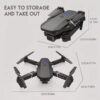 c940d14984a584d6 New E88Pro Drone 4K Professinal With 1080P Wide Angle Dual HD Camera Foldable RC Helicopter WIFI FPV Height Hold Apron Sell