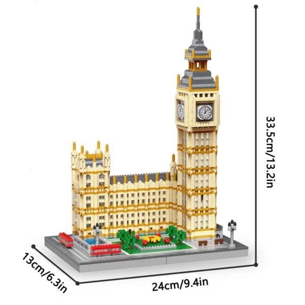 c942a5661c1e9244 Knew Built Exquisite Paris Eiffel Tower Micro Mini Building Blocks Toys Set: LED Illuminated, Perfect Gift Illuminate Your World