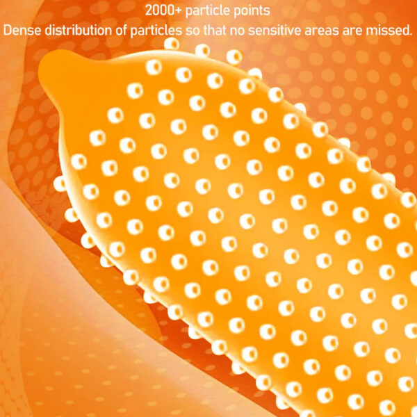 Hyaluronic Acid Condoms Cat Tongue Large Pellet Stimulate Penis Sleeves Ultra Thin Natural Rubber Latex Safer Sex Products