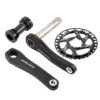 GOLDIX Children Bicycle Crankset 110/127/140/150/155/160mm Crank with Protective Disc 30T 32T Chainwheel Kids Bike Accessories