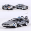 c9692a302f37197f MJ 1:64 DeLorean DMC I II III Back To The Future Time hine Mr.Fusion Diecast Toy Vehicle Car Model