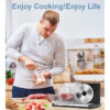 c96b1897c0755ee7 220V Electric Meat Slicer Commercial-Grade Stainless Steel Blade for Frozen Meat/Cheese/Bacon Quiet Motor & Child Lock