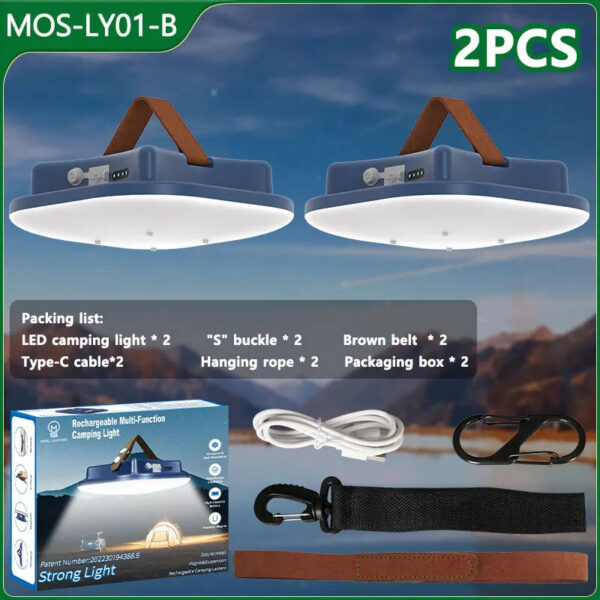 c96edd4f038ccc55 MOSLIGHTING Solar Chargin Tent Strong Light with Magnet Zoom Portable Torch Camping lantern Work Maintenance Lighting 80W LED