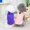 Soft Dog Clothes Warm Puppy Vest Cloak Pet Winter Clothing Jacket Coat Small Medium Dogs Outfit Chihuahua S-2XL
