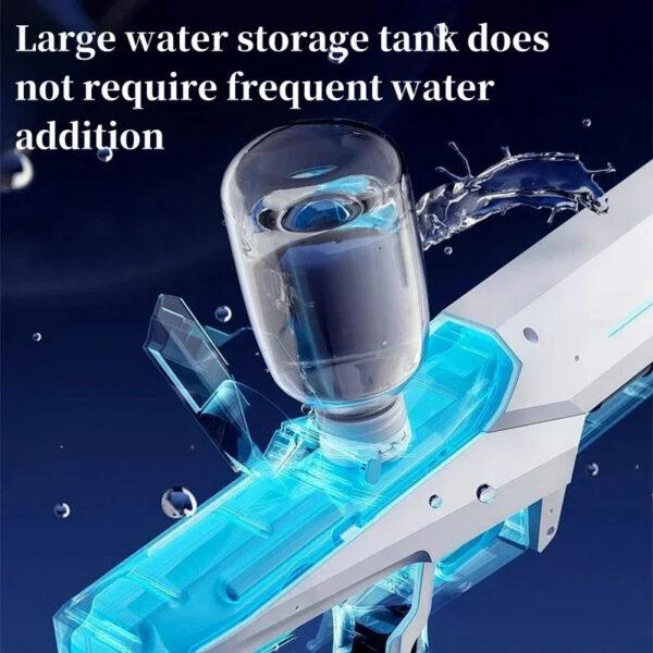 Automatic absorbing electric gun, outdoor beach swimming pool entertainment, adult and children's water gun
