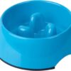 Super Design Slow Feeder Dog Bowl, 1 Cup, Nonslip, Heat-Resistant, Sturdy, Suitable for Small to Medium Sized Dogs