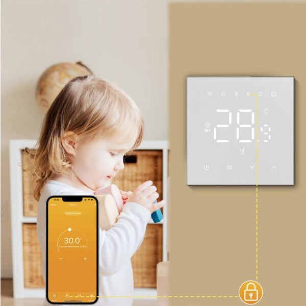 c9a1be630a39b7b0 AVATTO Tuya WiFi Smart Thermostat Underfloor Heating System for Gas Boiler Electric Heating Work with Alexa Google Home