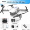 c9a5d89e0eba1adb New E88Pro Mini Drone 4K Professinal Wide Angle Dual HD Camera Foldable RC Helicopter WIFI FPV Height Hold Apron LED Sell