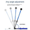 c9ccb48625d262ae PGM Golf Swing Trainer Folding Correction Praconer Adjustable Length Angle Beginner Available with Left Right Hands HGB023