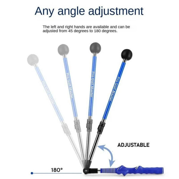 c9ccb48625d262ae PGM Golf Swing Trainer Folding Correction Praconer Adjustable Length Angle Beginner Available with Left Right Hands HGB023