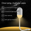 2-in-1 Mini Galaxy Star Projector Night Light – Starry Sky Ambient Lamp for Bedroom Sleep & Decoration