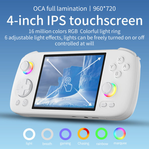 c9e68f9a5ca96fd7 ANBERNIC RG406H RG 406H Handheld Game Console 4inch IPS Multi-touch Screen Retro Video Games Players Support 5G WIFI FOTA Update