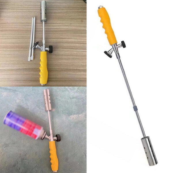 Burner Grass Killer Kit Shrub Butane Gas Torch Fire Garden Tool Outdoor Weeding Burning Pig Hair Large-Caliber Spray-gun