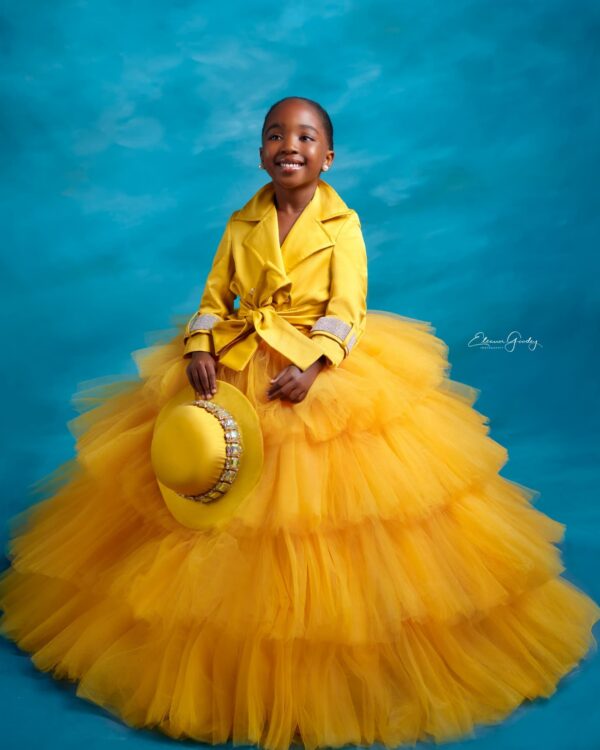 c9fc12900262daaf Vintage Gold Girl Pageant Dress Ruffles Tiered Flower Girls Dresses Wedding Kids Party Prom Birthday Gowns for Photoshoot
