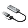 c9fc2f91d2b1138d 1080P@30Hz/60Hz Recording 4K HD Source to USB/Type-C 2in1 Video Capture Card for Laptop PC Xbox Game Camera Live Streaming