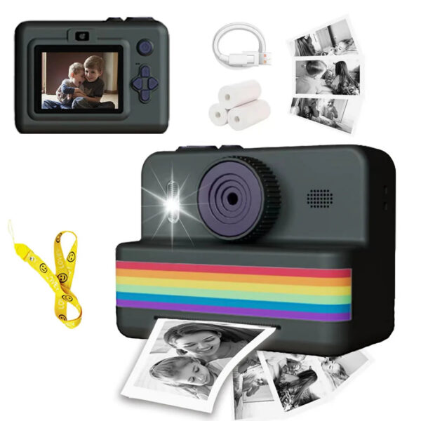 ca0345d771f957da Digital Children Camera For Photography Mini Printer Portable Thermal Instant Print Photo Kids Camera 2.8inch HD Video Toy Gifts