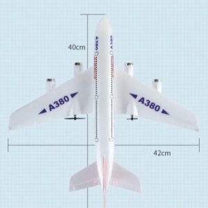 ca19effe98ea270c Airbus A380 Airplane 2.4G Fixed Wing Boeing 747 Remote Control Aircraft Outdoor RC Plane Model Toys for Children Boys