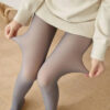 ca3ea815004e105b Women Socks Winter Sexy Thermal Pantyhose Fleece Tights Ladies Translucent Fake Stockings Warm Leggings Panty