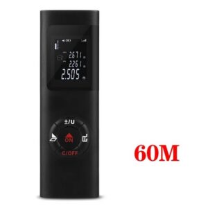 ca4a031451a209b3 40M/60M Mini Smart Distance Meter Measure Infrared Rangefinder USB Rechargeable Portable Handheld Laser Range Finder Tools
