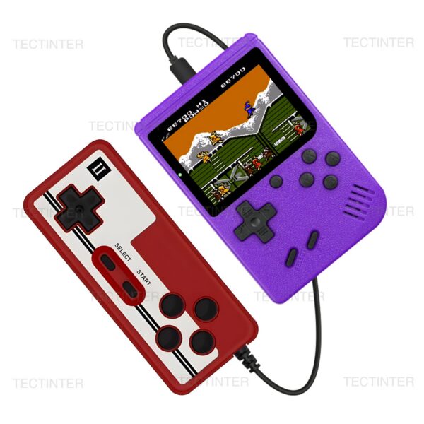 8-Bit Mini Video Built in 500 Games Retro Portable Console Handheld Player AV Output For Kids Gift Game Boy