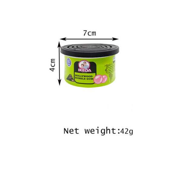 ca74e37ef5736d12 Car Air Freshener: 12 kinds Scent Organic Cans Odor Eliminator Essential Long-Lasting Strong Fragrance | For Home