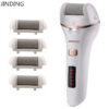 Rechargeable Electric File Callus Remover hine Pedicure Sander Foot Care Feet For Heels Remove Dead Skin Tool