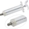ca8e14f9f092d028 LILYS PET Young Birds Feeding Syringe,Plastic and Perspex Material,Used for Feeding Milk for Young Birds or Feeding Medicine for Sick Birds (50ml and 2+2.5+3mm Hose) …