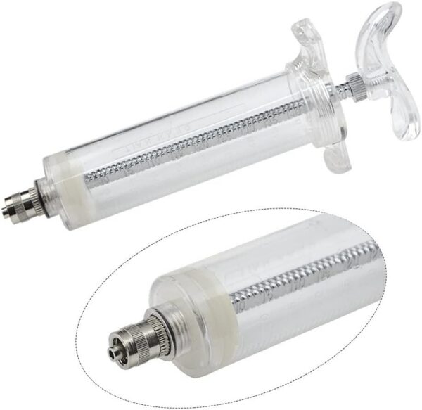 ca8e14f9f092d028 LILYS PET Young Birds Feeding Syringe,Plastic and Perspex Material,Used for Feeding Milk for Young Birds or Feeding Medicine for Sick Birds (50ml and 2+2.5+3mm Hose) …