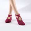 High Quality Non-Slip Pilates for Women Breathable Bandage Yoga Cotton Fiess Dance Barre Ballet Sports Socks