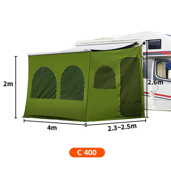 cab96669a279ca88 Caravan Awning Tent RV Screen Room Family Room Camper Privacy Room Sunshade Campervan Tent Outdoor Camping Shelter
