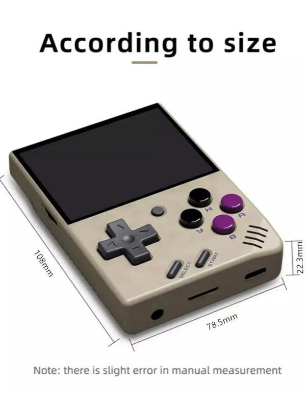 cabf268592da5108 MIYOO Mini Plus Portable Retro Handheld V2 Mini+ 3.5 Inch IPS Screen Classic Video Game Console Linux System Gift