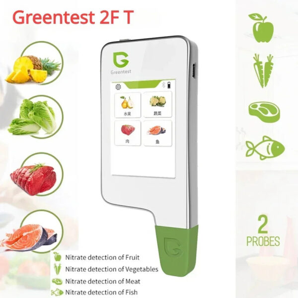 cad45e1da42f9d1f Food Safety Detector Portable New In Food Nitrate Tester Fruits And Vegetables Meat Radiation Nitrate Detection Health Care
