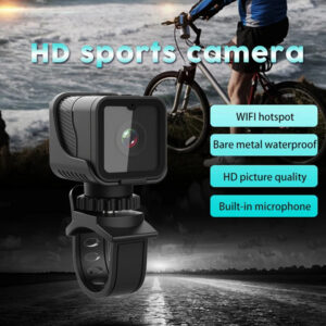 cb0732a9cb57c9d9 1080P HD Portable Sports Mini Camera with Hotspot WiFi Waterproof Camera, Motorcycle and Bike Driving Recorder