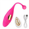 cb17a6638bbd4a67 10 Speeds Vibrating Egg Vaginal Ball Wireless Remote Jump Eggs Sex Toys Vibrator For Women Anal G-Spot Clitoris Stimulation