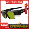 cb207df6cb71fcef 1064nm infrared laser safety protective glasses IPL hair removal 650nm red 532nm green 450nm blue protection goggles