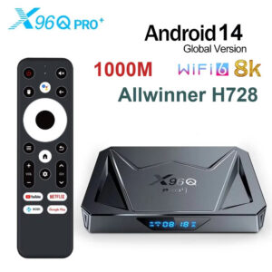 cb30c1d79b9ba575 Newest X96Q PRO+ Android 14 TV Box 4GB 32GB Allwinner H728 Quad Core 8K HD 1000M LAN Wifi6 X96Q Pro Plus Set Top Box 2GB 16GB