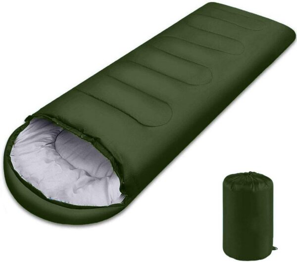 cb40c849fa1e62bc Sleeping Bag, Lightweight 3 Season Weather Sleep Bags for Kids Adults Girls Women, Microfiber Filled 5-20 Degree for Backpacking/Hiking/Camping/Mountaineering with Compression Sack