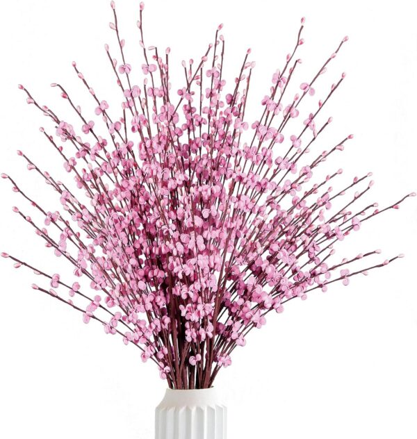 cb4803f54e195032 Sggvecsy 10 Pcs 29.5’’ Long Artificial Jasmine Flowers Tall Fake Flower Bouquet Faux Jasmine Plants Dry Branches for Wedding Home Party Office Hotel Restaurant Kitchen Decoration(Blue)