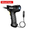 120W Handheld Compressor Wireless/Wired Iatable Portable Air Pump Tire Iator Digital for Car Bicycle Balls