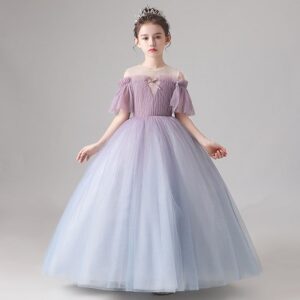 cb5c75a275c235b6 Kids for Girls Costumes Wedding Birthday New Year Party Evening Elegant Princess Summer Children’s Dress 4-12 Years K19