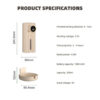 New Ipx6 Automatic Foam Kitchen Liquid Soap Dispenser Rechargeable Bathroom Infrared Motion Sensor Hand Sanitizer