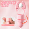 Sucking Vibrating Nipple Clamp Tongue Licking Vibrator For Women Breast Massage Labia Clitoris Clip Stimulation Massager Sex Toy
