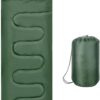 cbb25239dd2a6c6f Holdfiturn Sleeping Bags for Adults, Backpacking Lightweight Waterproof Single Sleeping Bag, Rectangular Envelope Sleeping Bag, 3 Seasons of Camping Hiking and Outdoors for Adults & Kids Red