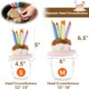 Namsan Holiday Pet Costume Cat Birthday Hat Small Dog Birthday Cake Hat Dog Birthday Party Supplies, Small