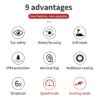 cbe14c3f1b6b6fec ARTBULL LX-1000 Golf Measuring Equipment Telescope 1000m Measure Height Distance Speed Hunting Laser Rangefinder 1Set