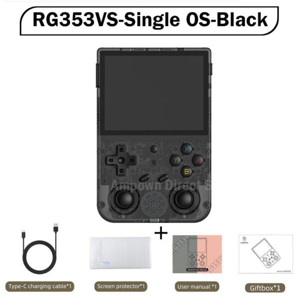 cbe60f7462e0517c Anbernic RG353V RG353VS 64 128 256 G Touch Screen Handheld Players Android 11 LINUX Dual System Portable Video Game Console