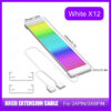 cbecf5bfacc2e473 5V 3Pin ARGB Sync PC 8/24PIN Motherboard Power Extension Flexible LED Strip Light DIY Kit Video Card 8Pin 6PIN Cable