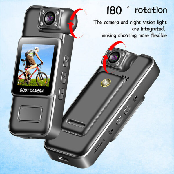 cbfd19f6630ae924 1080P HD WiFi Mini Portable Digital Video Recorder Color Screen Wearable Camera Night Vision Police Cam Small Bike Camcorder