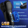 cc05254b27d04eef Trainers Massagers 10-Frequency Electric Glans Vibrators Men's Delay hines Bite Size Masturbators Sex Toys