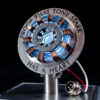 Avenger Iron Man Mk1 Arc Reactor Tony Stark Heart Of Mark Figure Led Light Model Superhero 1:1 Cosplay Toys Chest Lamp Kids Gift